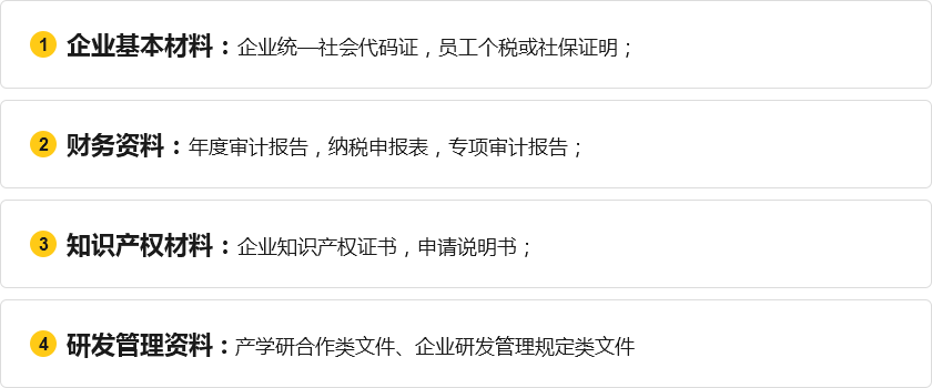 高新技術(shù)企業(yè)認定所需條件都有哪些？