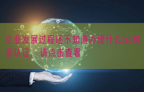 企業發展過程還不知道辦理什么iso體系認證，請點擊查看(0)