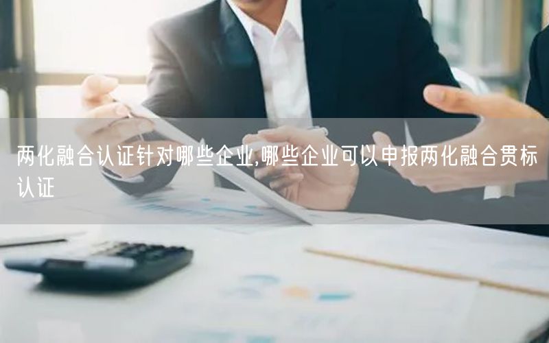 兩化融合認(rèn)證針對(duì)哪些企業(yè),哪些企業(yè)可以申報(bào)兩化融合貫標(biāo)認(rèn)證(4)